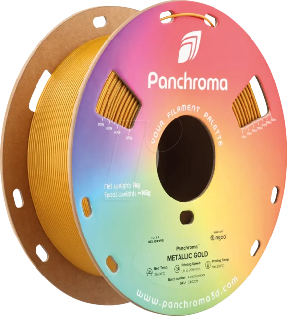 Polymaker – Panchroma PLA Metallic Gold – 1,75 mm – 1 kg