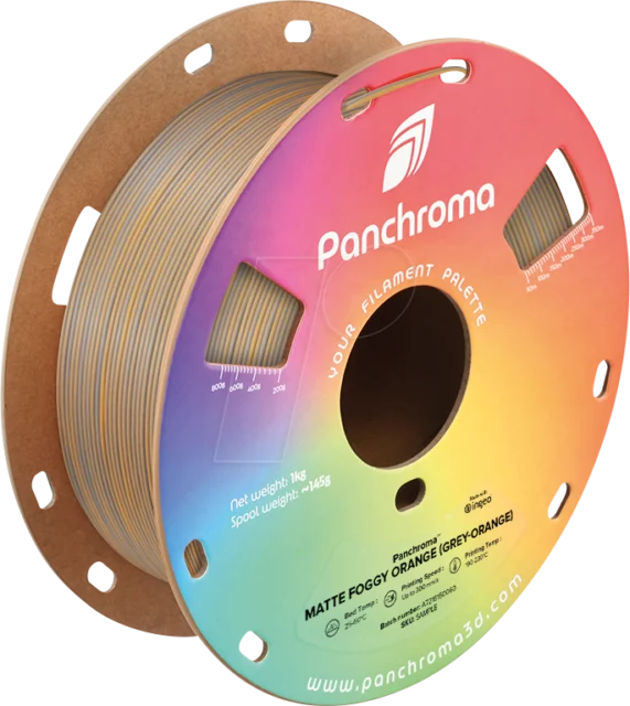 Polymaker – Panchroma PLA Dual Matte Foggy Orange – 1,75 mm – 1 kg