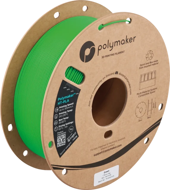 Polymaker – HT-PLA Grün – 1,75 mm – 1 kg