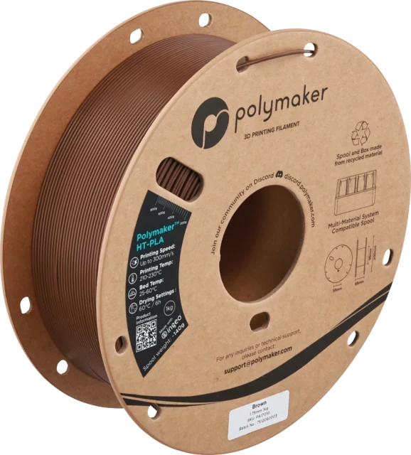 Polymaker – HT-PLA Braun – 1,75 mm – 1 kg