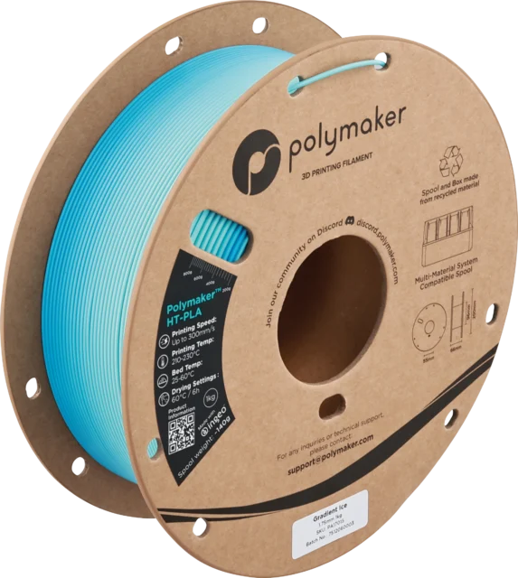 Polymaker – HT-PLA Gradient Ice – 1,75 mm – 1 kg