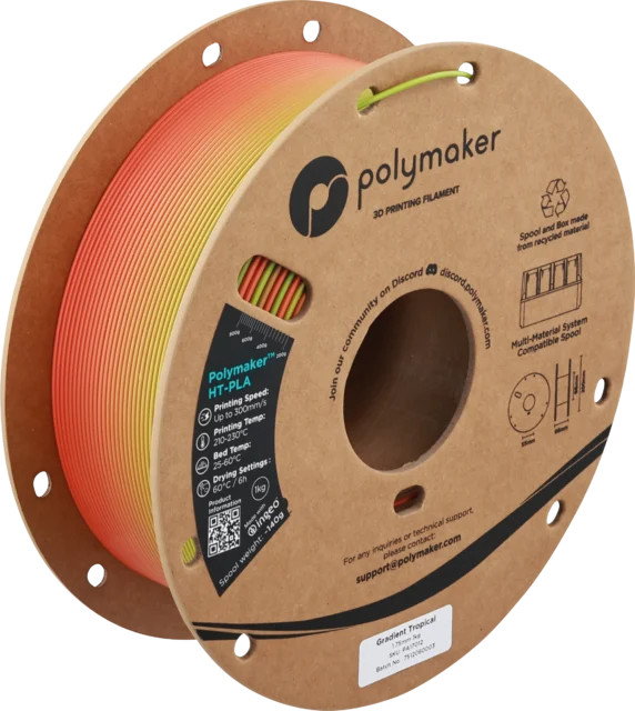 Polymaker – HT-PLA Gradient Tropical – 1,75 mm – 1 kg