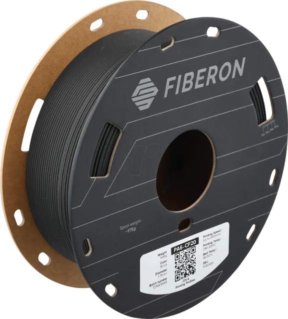 Polymaker – Fiberon PA6-CF20 Black – 1,75 mm – 500 g