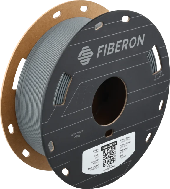 Polymaker – Fiberon PA6-GF25 Grey – 1,75 mm – 500 g