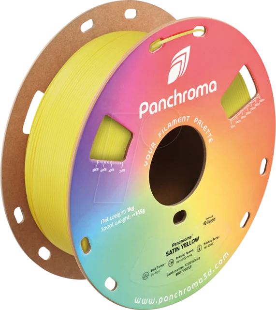 Polymaker – Panchroma PLA Satin Yellow – 1,75 mm – 1 kg