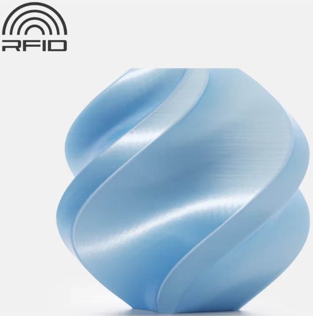 Bambu Lab – PLA Silk+ Baby Blue – 1,75 mm – 1 kg