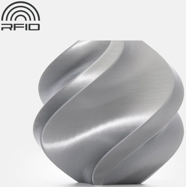 Bambu Lab – PLA Silk+ Silver – 1,75 mm – 1 kg