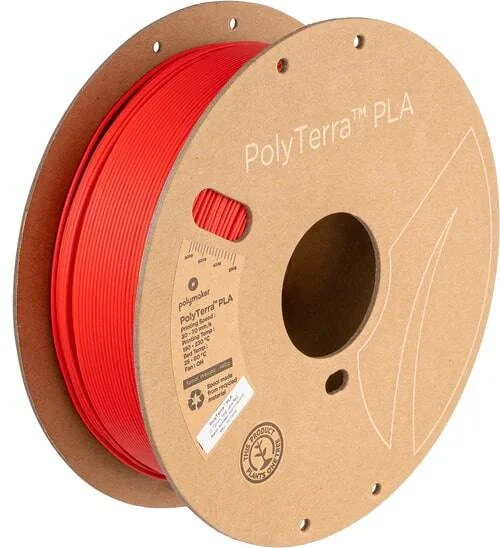 Polymaker – PolyTerra PLA Lava Rot – 1,75 mm – 3 kg
