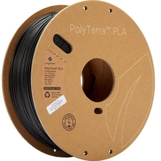 Polymaker – PolyTerra PLA Schwarz – 1,75 mm – 1 kg