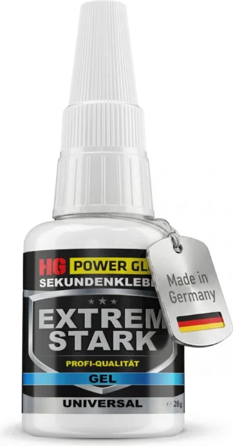 HG Power Glue – Sekundenkleber Universal Oval Gel