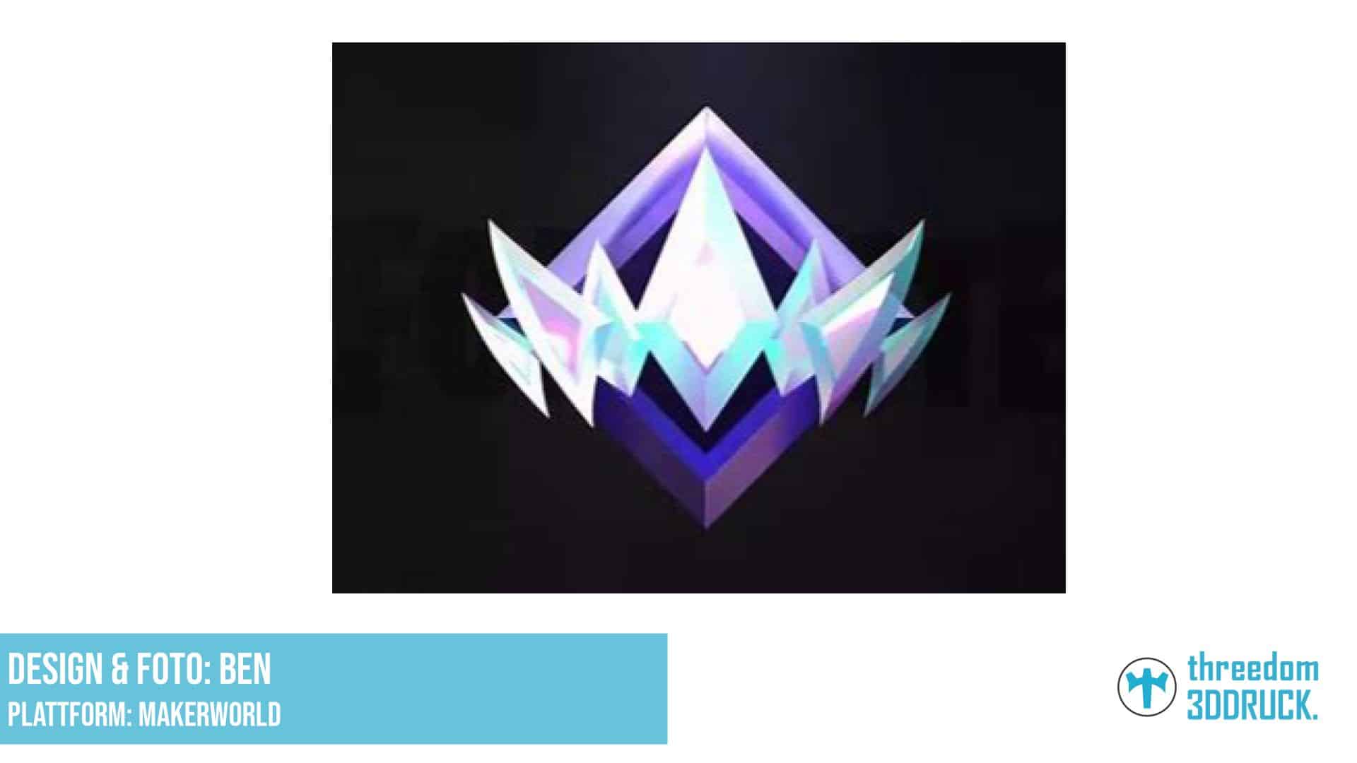 Unreal Rank Fortnite Abzeichen Modell