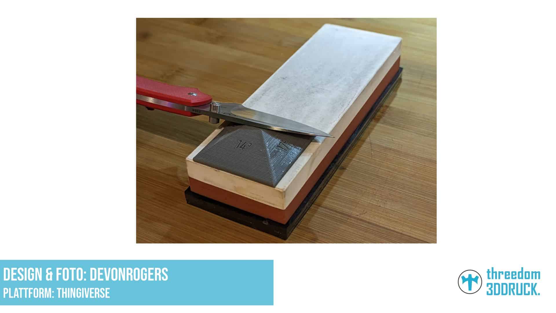 Wetzstein-Messer-Schärfhilfe