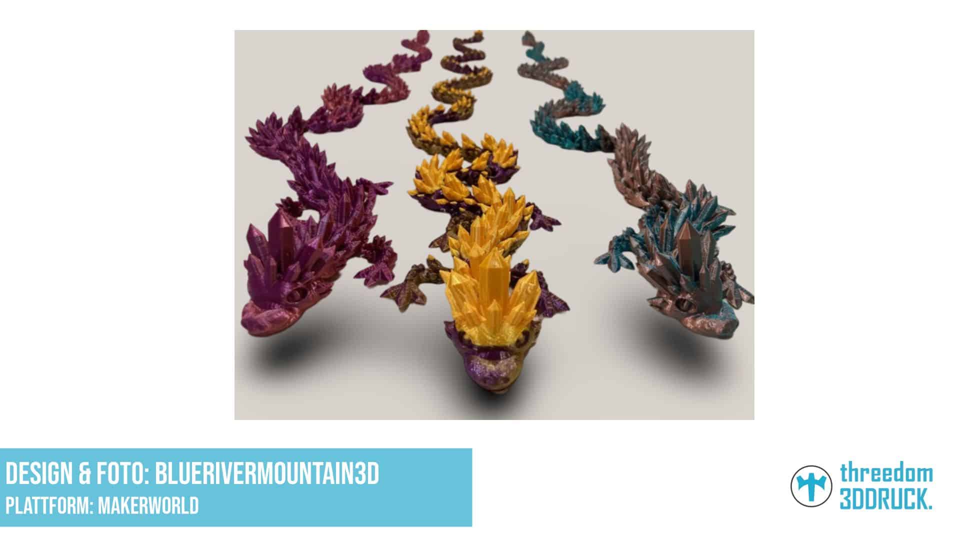 XL Kristall-Drache Extra-Stärke Ultra-Flex