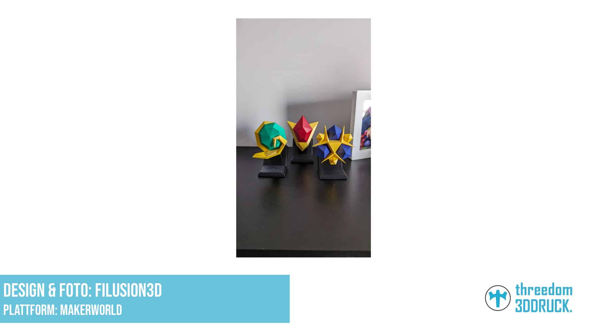 Zelda: Ocarina of Time – Spirituelle Steine Modell